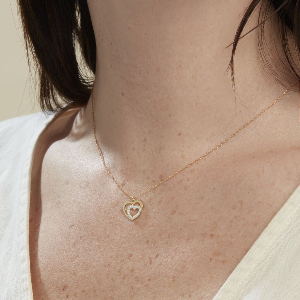 Collier Astralagus Or Jaune