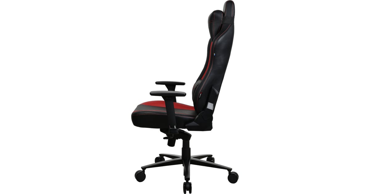ArozziVernazza SoftPU - Black/Red gamestoel  (Zwart/rood)