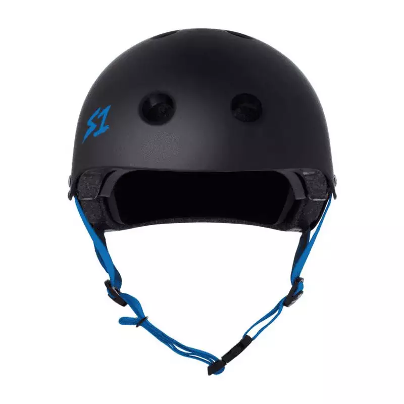 Casque S-ONE Lifer Matte black cyan straps