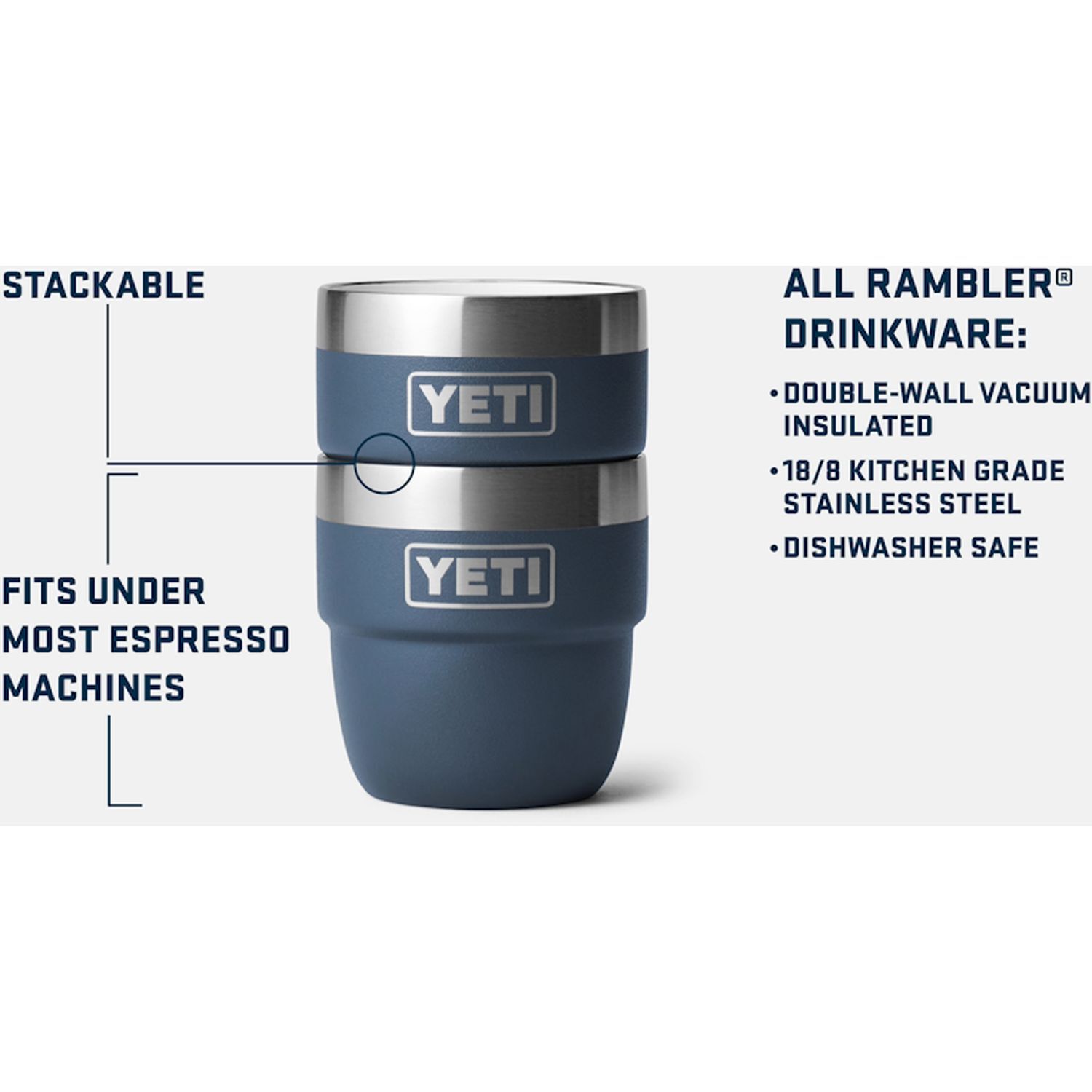 YETIESPRESSO CUP 4OZ 2 PK