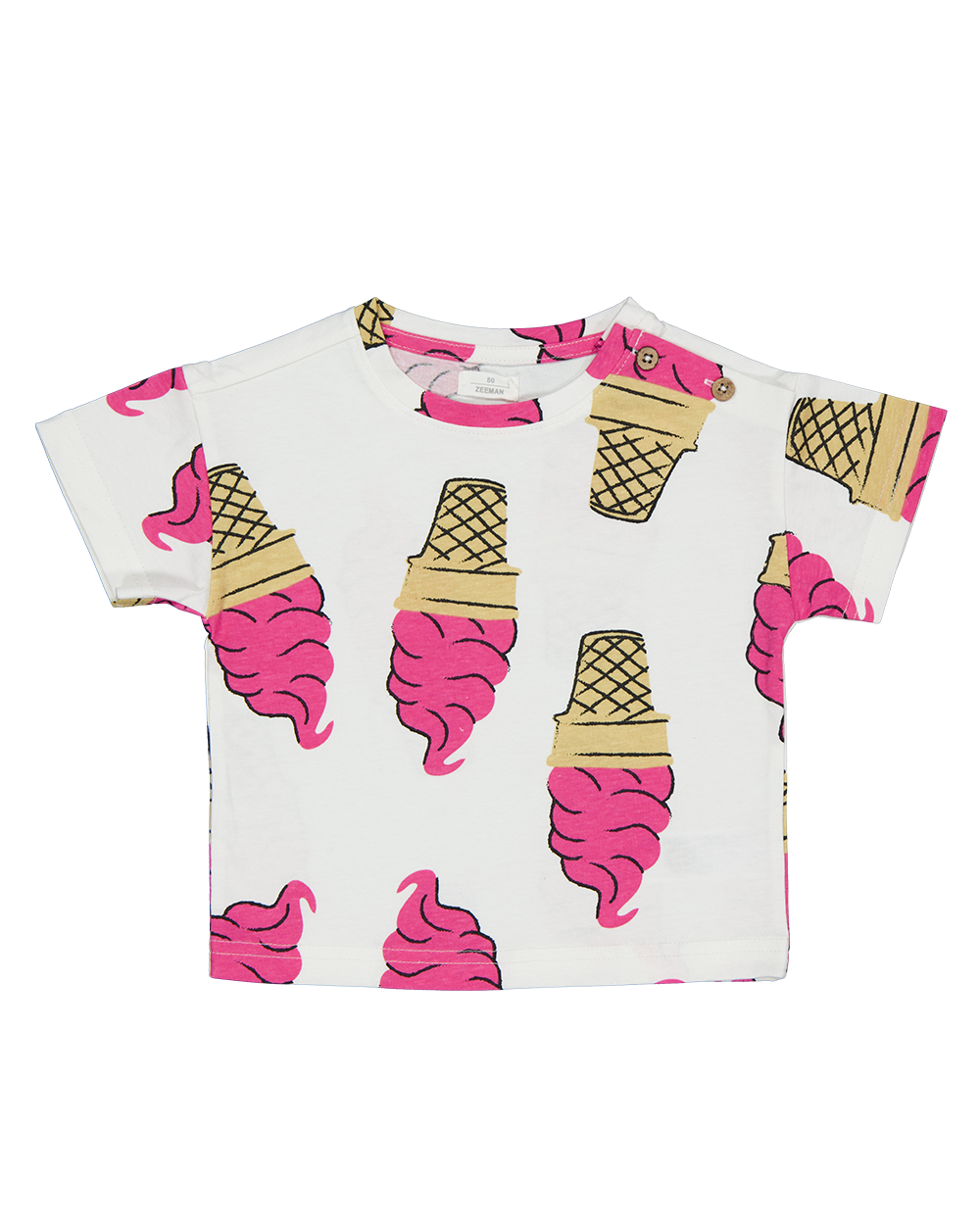 Baby jongens T-shirt Zand kopen? Goed en goedkoop