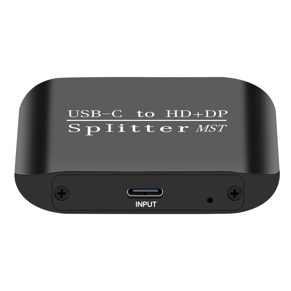 2-fach HDMI 4K Splitter Umschaltbox 1 x Input / 2 x Output - Schwarz
