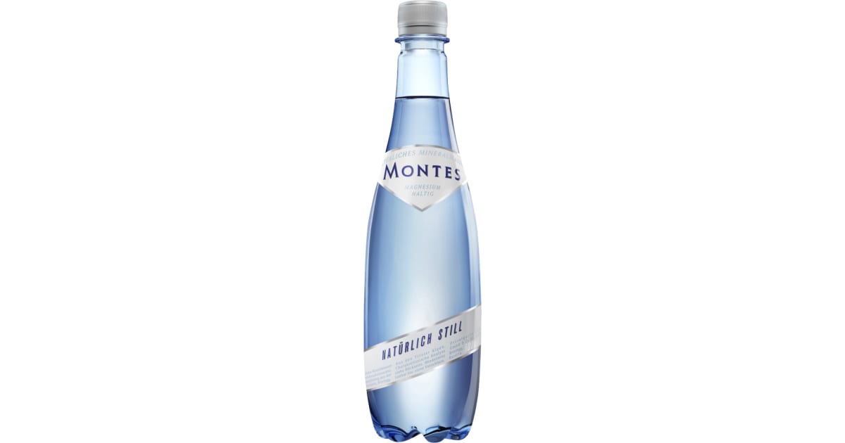 Montes Mineralwasser still 0,5 Liter (Einweg)