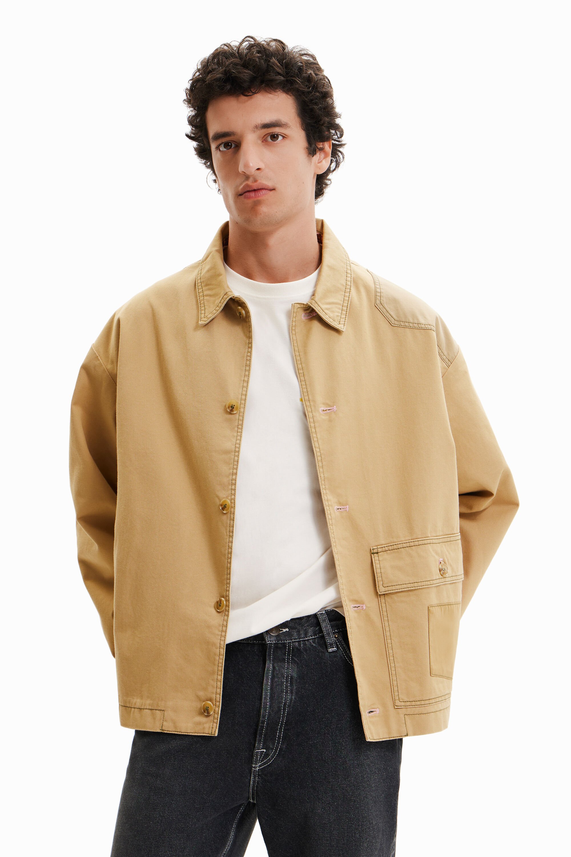Veste de travail patchwork
