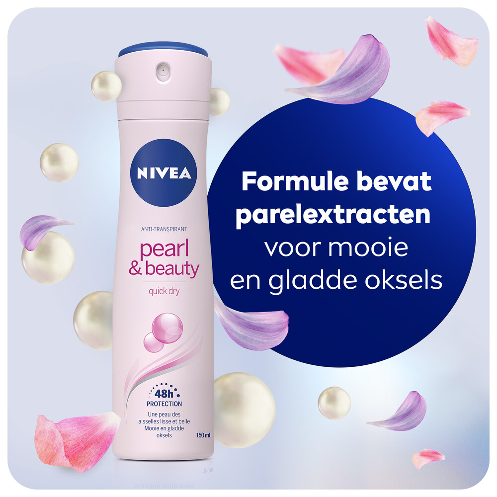6x Nivea Deodorant Spray Pearl & Beauty150 ml