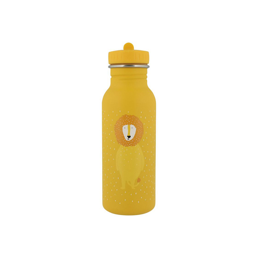 Gourde en acier inoxydable 500 ml - Mr Lion - Jaune