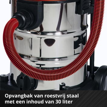 Einhell 2x18V nat-/droogzuiger TE-VC 36/30 Li S (zonder accu)