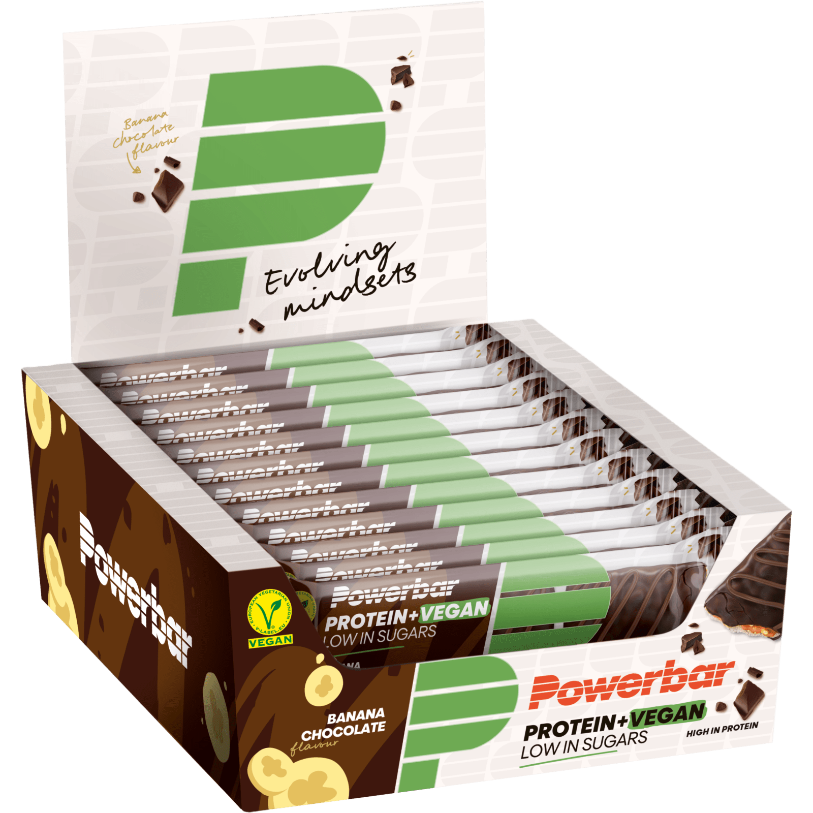 Protein+ Vegan Low in Sugars Bar (12x42g)