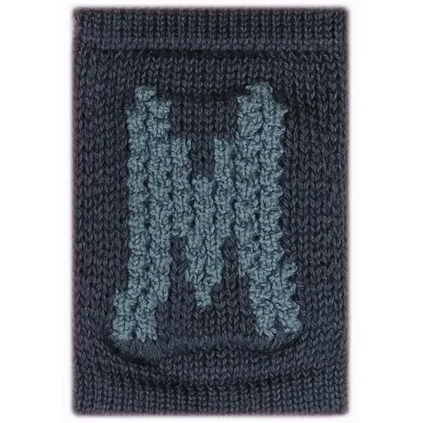 Strikket Bogstav Blue - Smallstuff → Luksusbaby.dk