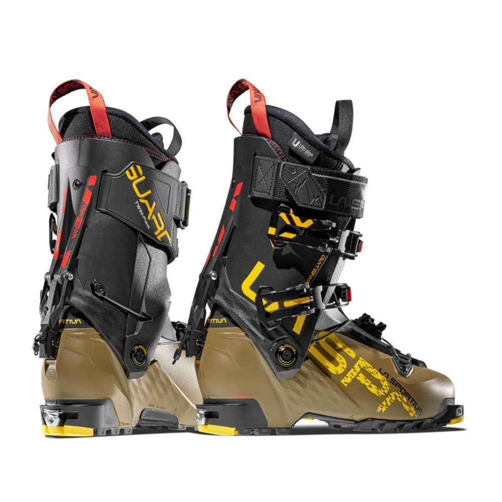 La Sportiva VANGUARD - Chaussures ski Homme turtle/yellow