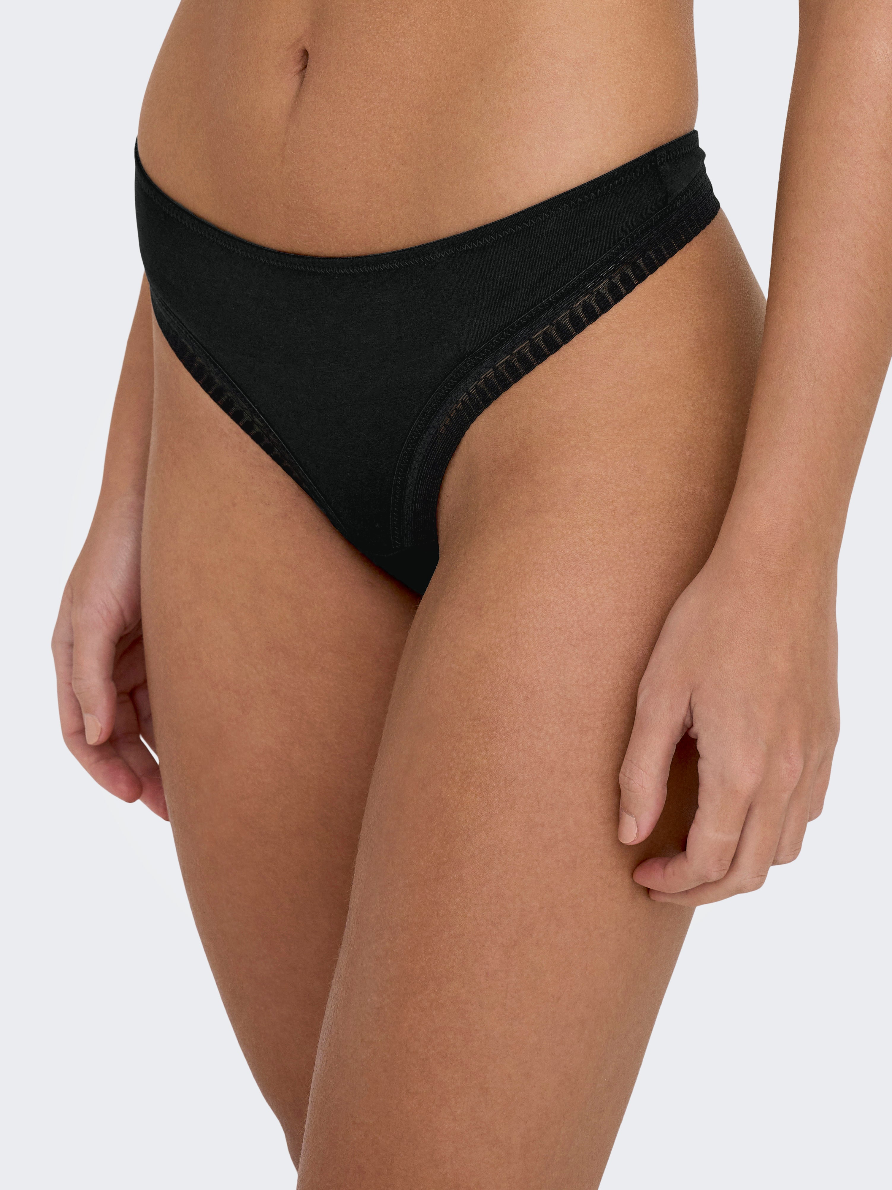 ONLBARBARA G-String Black