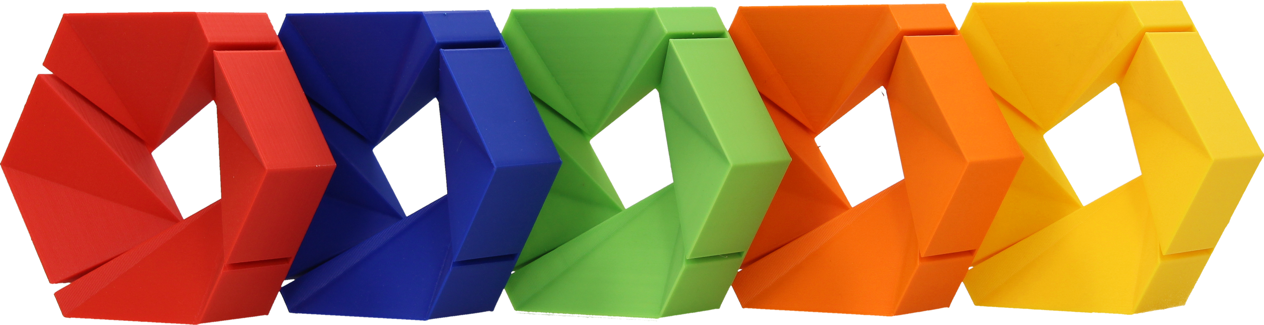 3DJAKE  ecoPLA Color Mix Spar-Set, 5 x 1,75 mm / 1000 g    5er Set ecoPLA Filamente in kräftigen Farben für farbige 3D-Drucke
