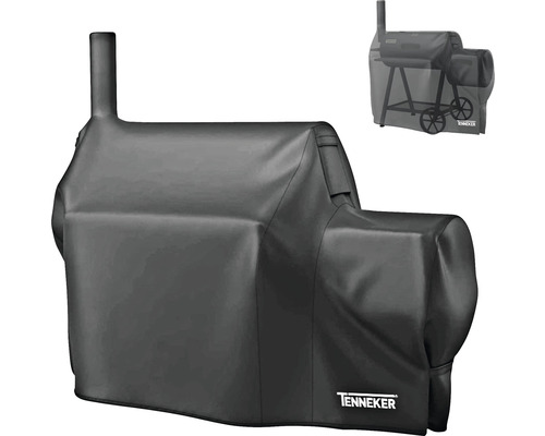 Beschermhoes voor TC Smoker, 136 x 68 x 130 cm, polyester, zwart