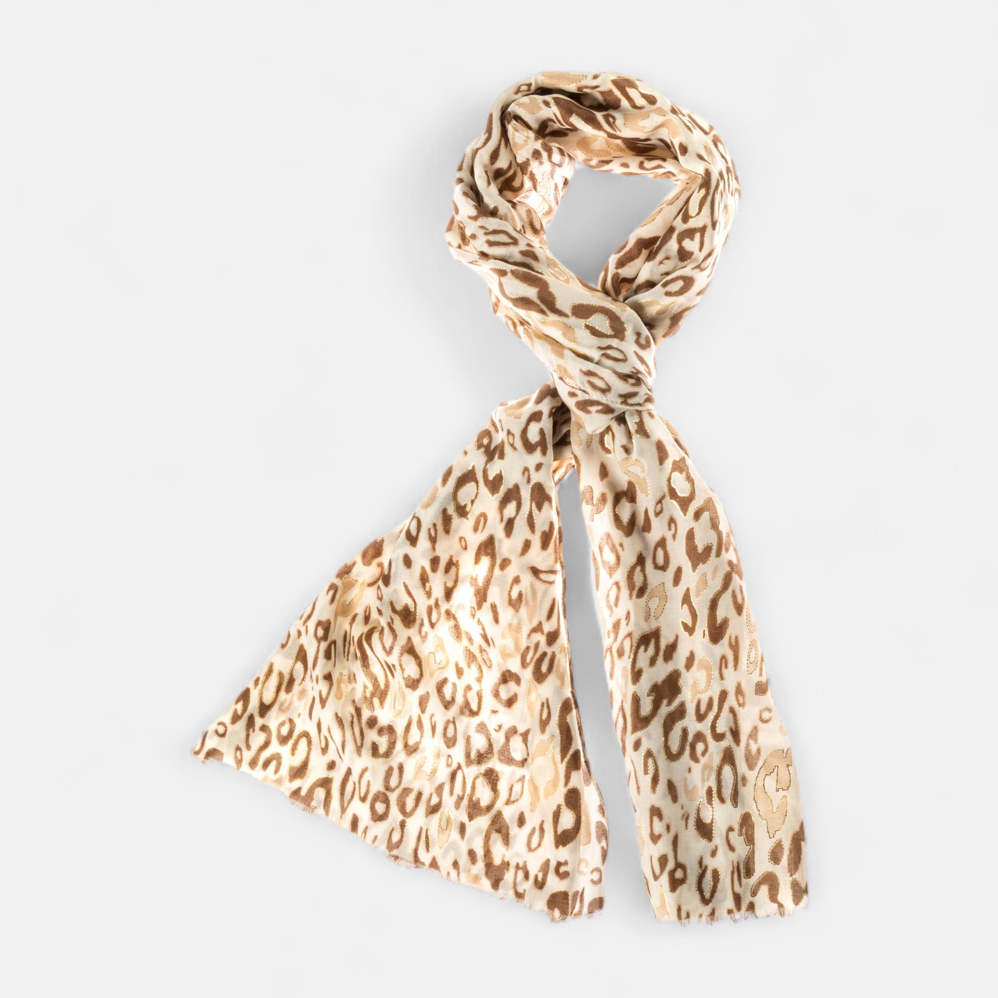 Foulard ecru