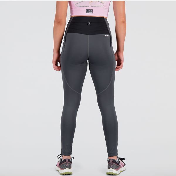 Collant trail NEW BALANCE IMPACT RUN AT HIGH RISE TIGHT W BLACK