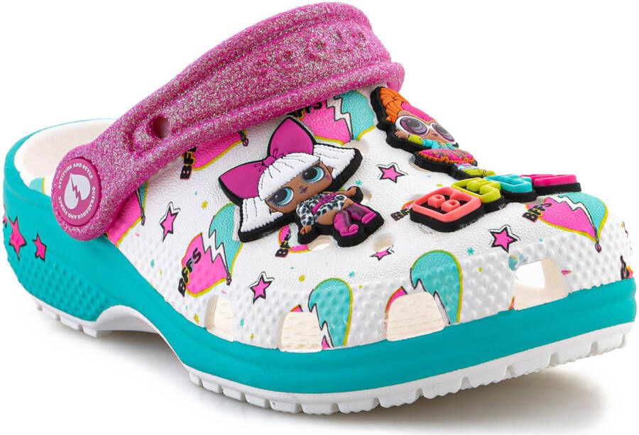 Crocs LOL Surprise BFF Kids Classic Clog 209472-100 voor Wit Slippers