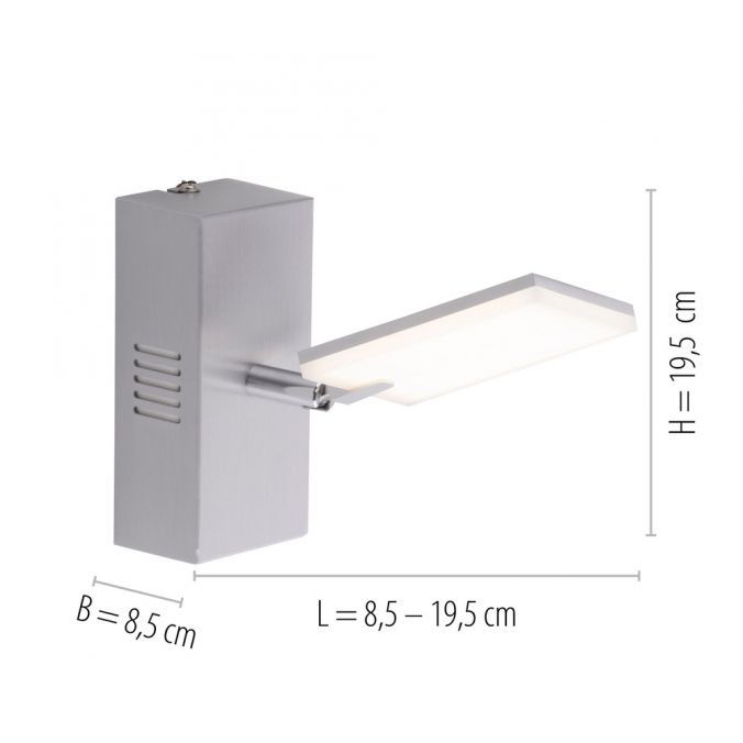 LED-Wand- und Deckenleuchte Pure-Mira