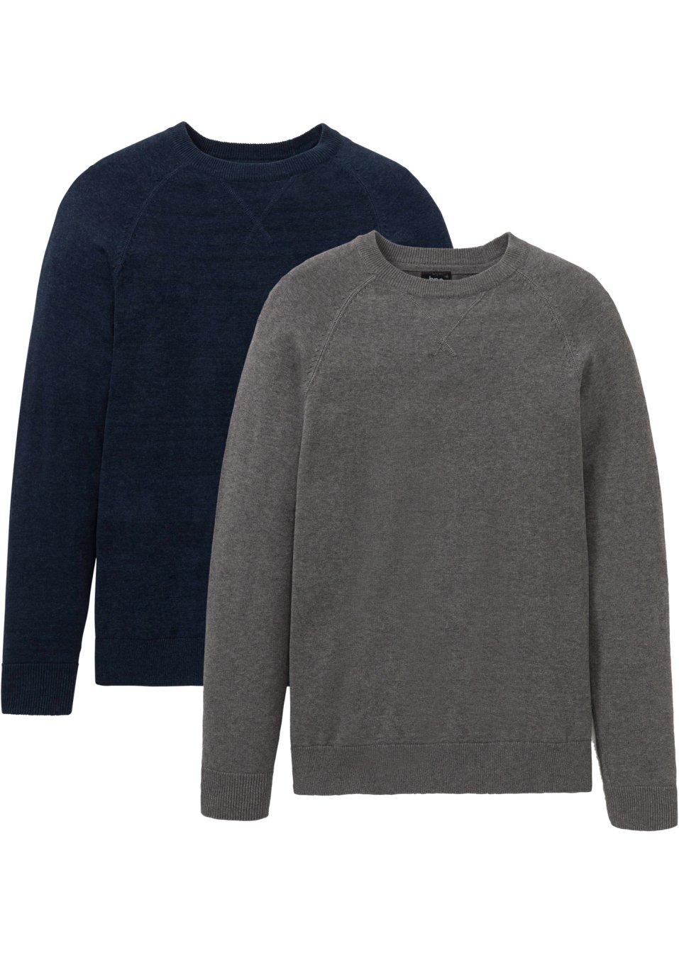 Lot de 2 pulls naturels en coton