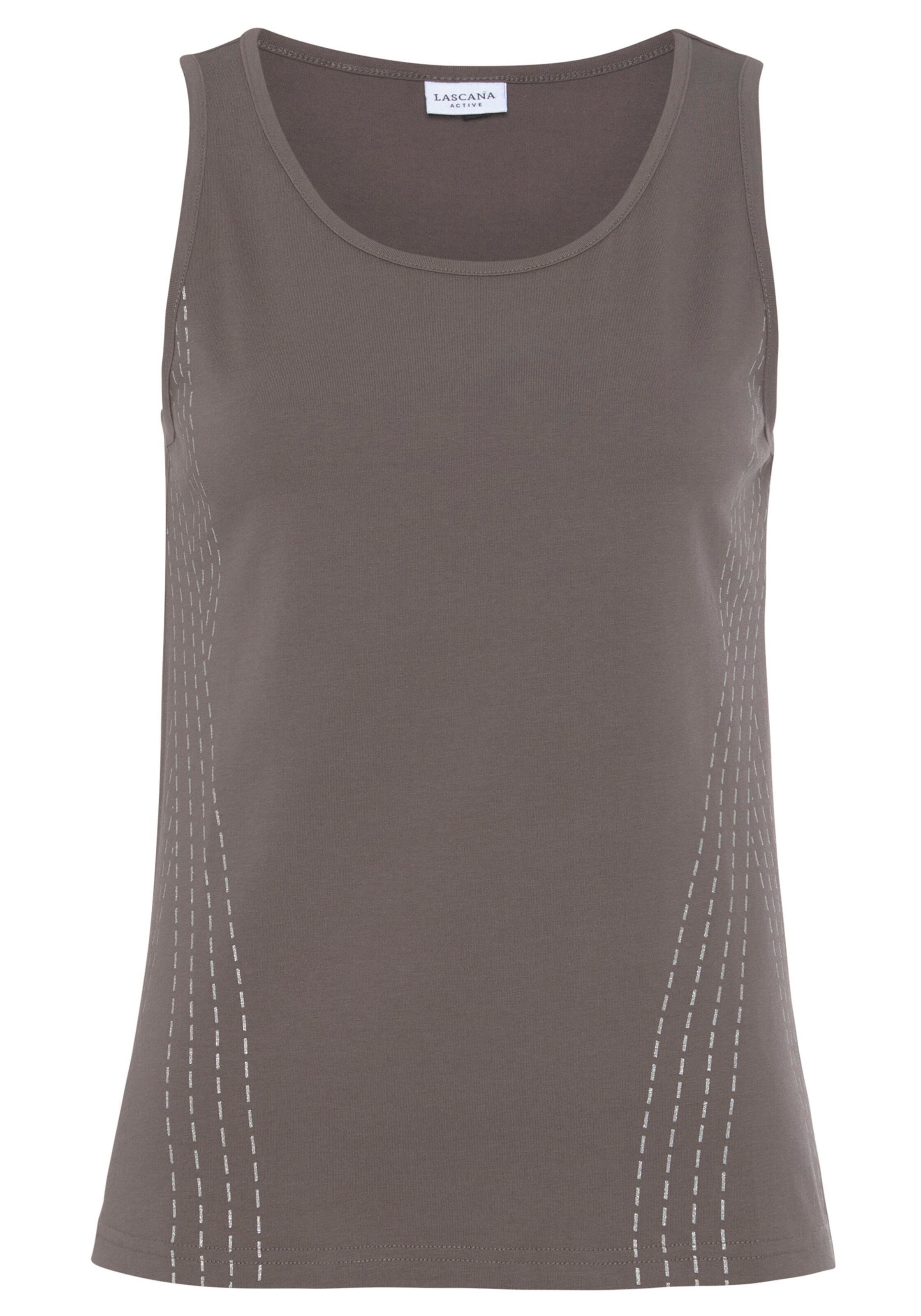 LASCANA ACTIVE Funktionsshirt in taupe