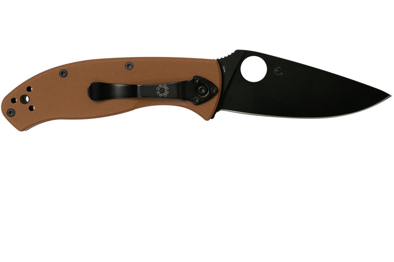 Spyderco Tenacious Brown Black C122GPBBN zakmes