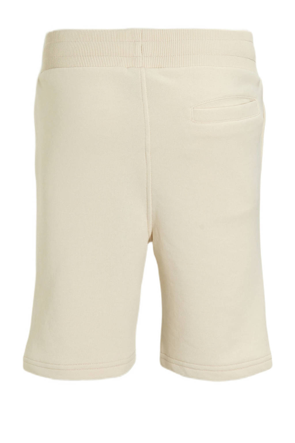 Malelions regular fit sweatshort Captain met logo beige