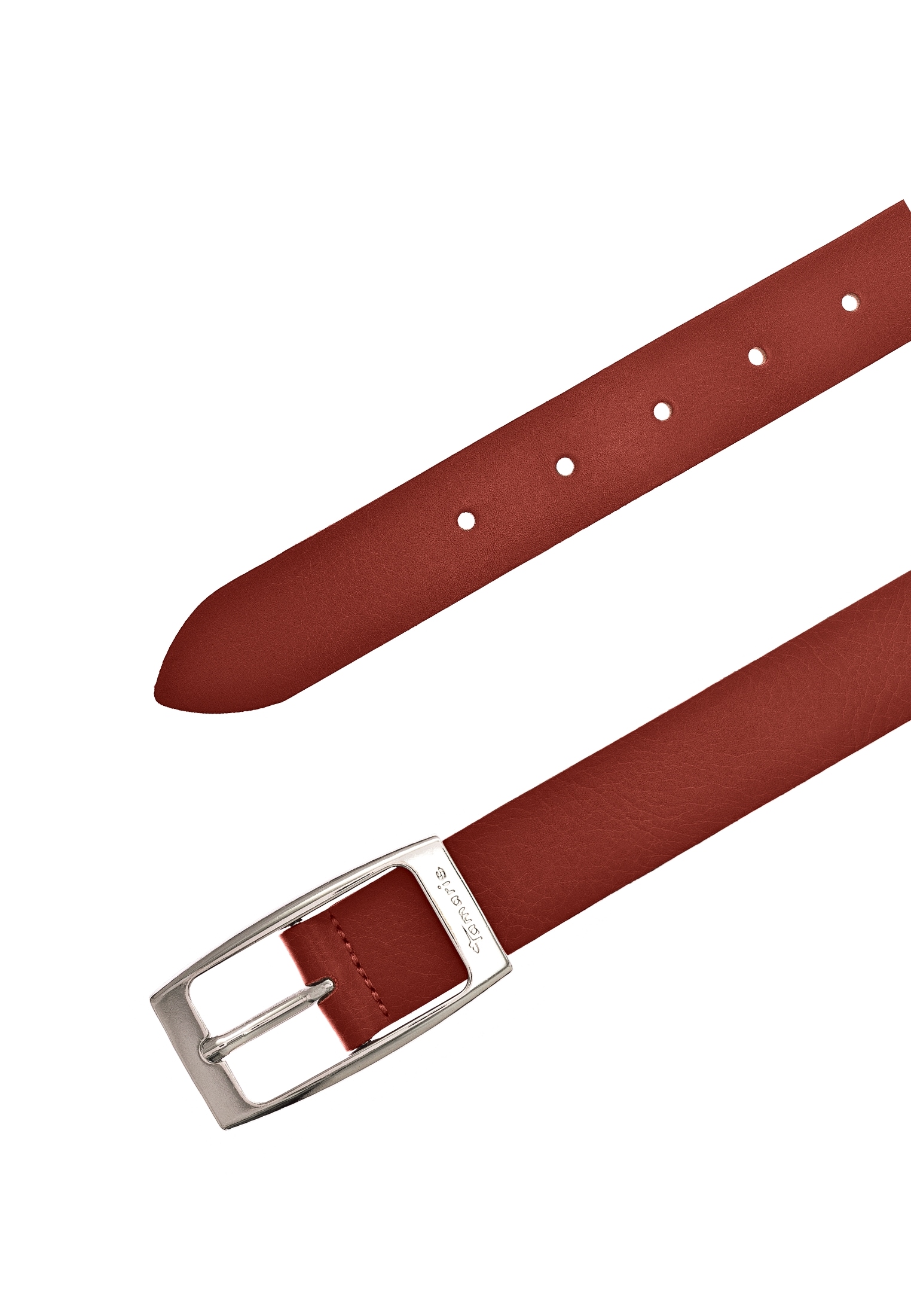 Tamaris Ledergürtel mit glänzender Schliesse in tollen Basic-Farben