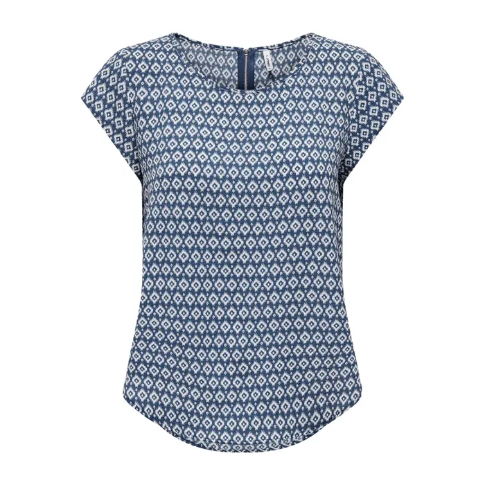 Only Vic S/S AOP Top Dames