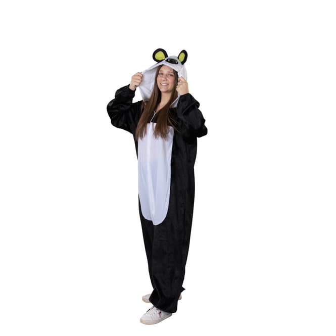 Kostüm - Panda - für Erwachsene - Einheitsgröße