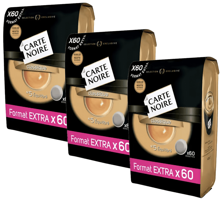 180 dosettes souples n°5 Café Classic - CARTE NOIRE