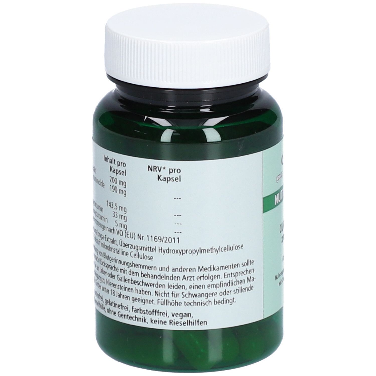 green line NUTRITHEKE Curcuma Kapseln