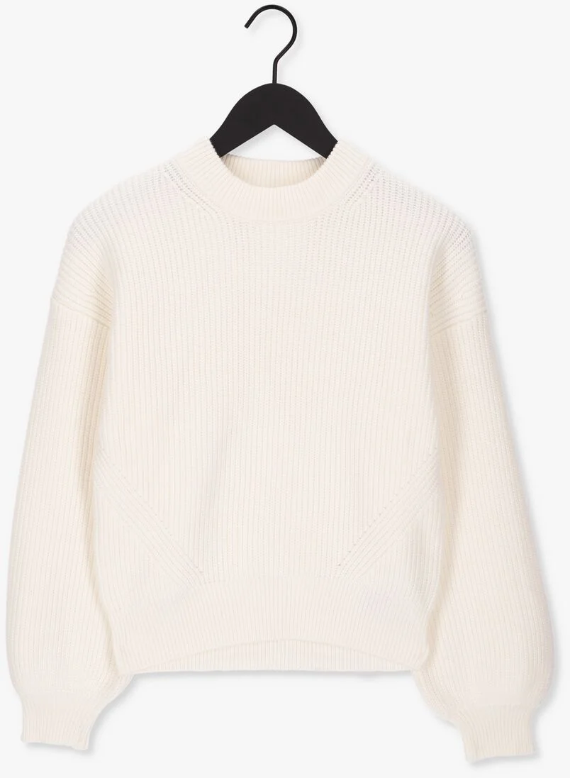 GESTUZ ecru gestuz trui emblagz pullover