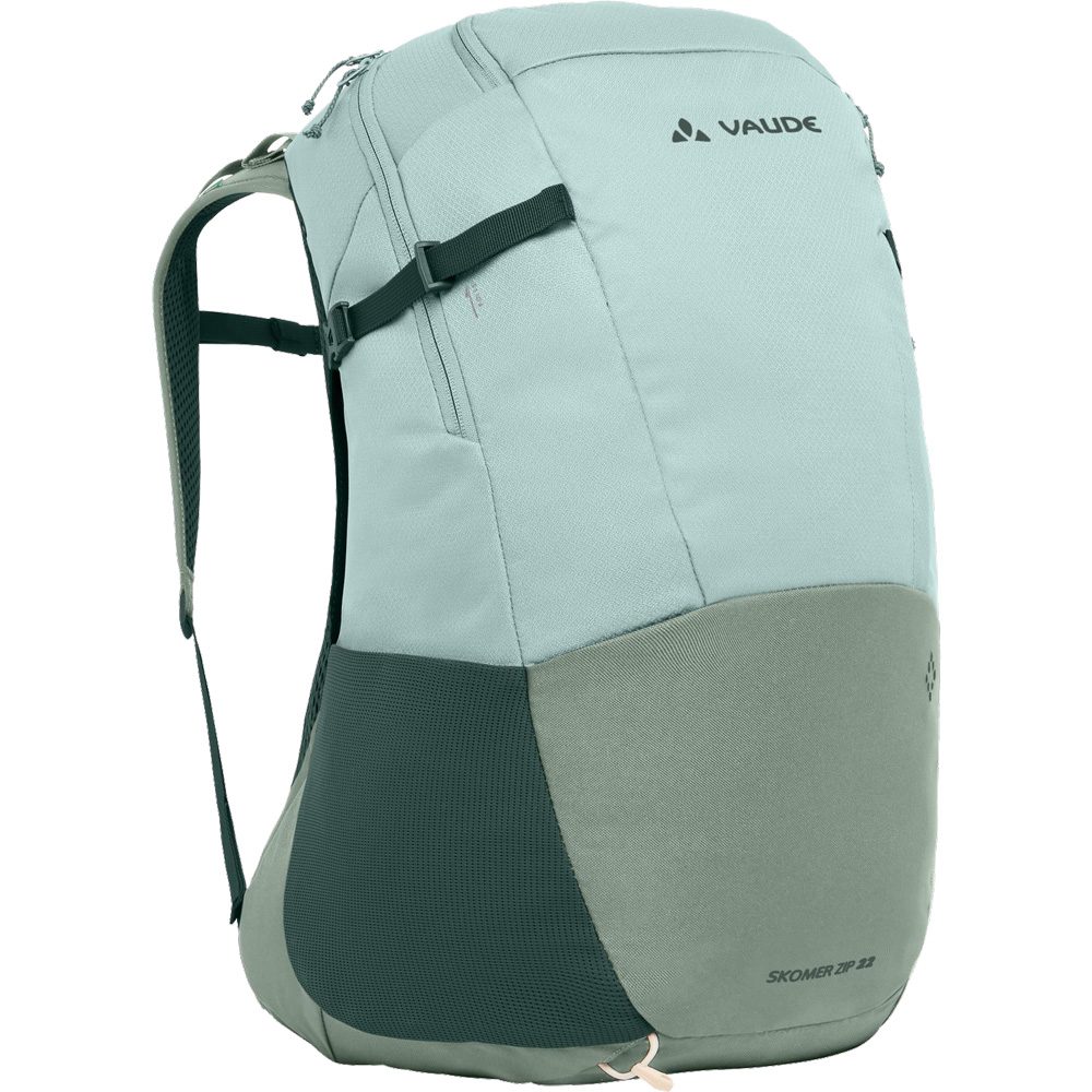 VAUDE Skomer Zip 22l Wanderrucksack Damen dusty fern