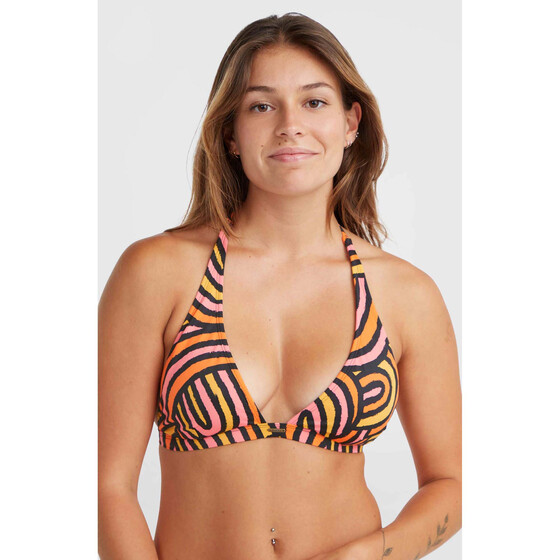 O'Neill Marga Top Orange Rainbow Stripe Women SU24