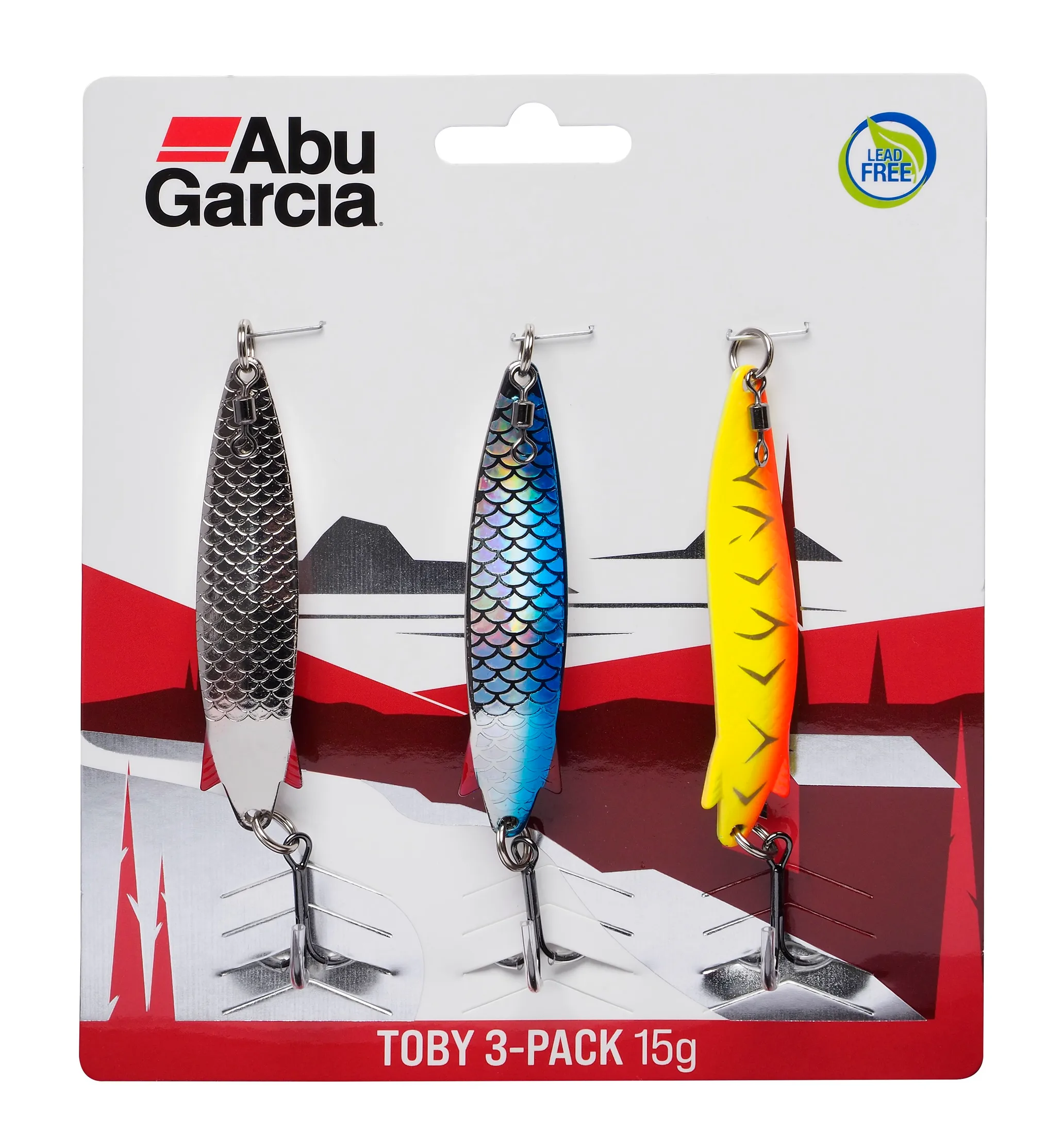 Abu Garcia Toby 3-Pack 18.0gr Lf