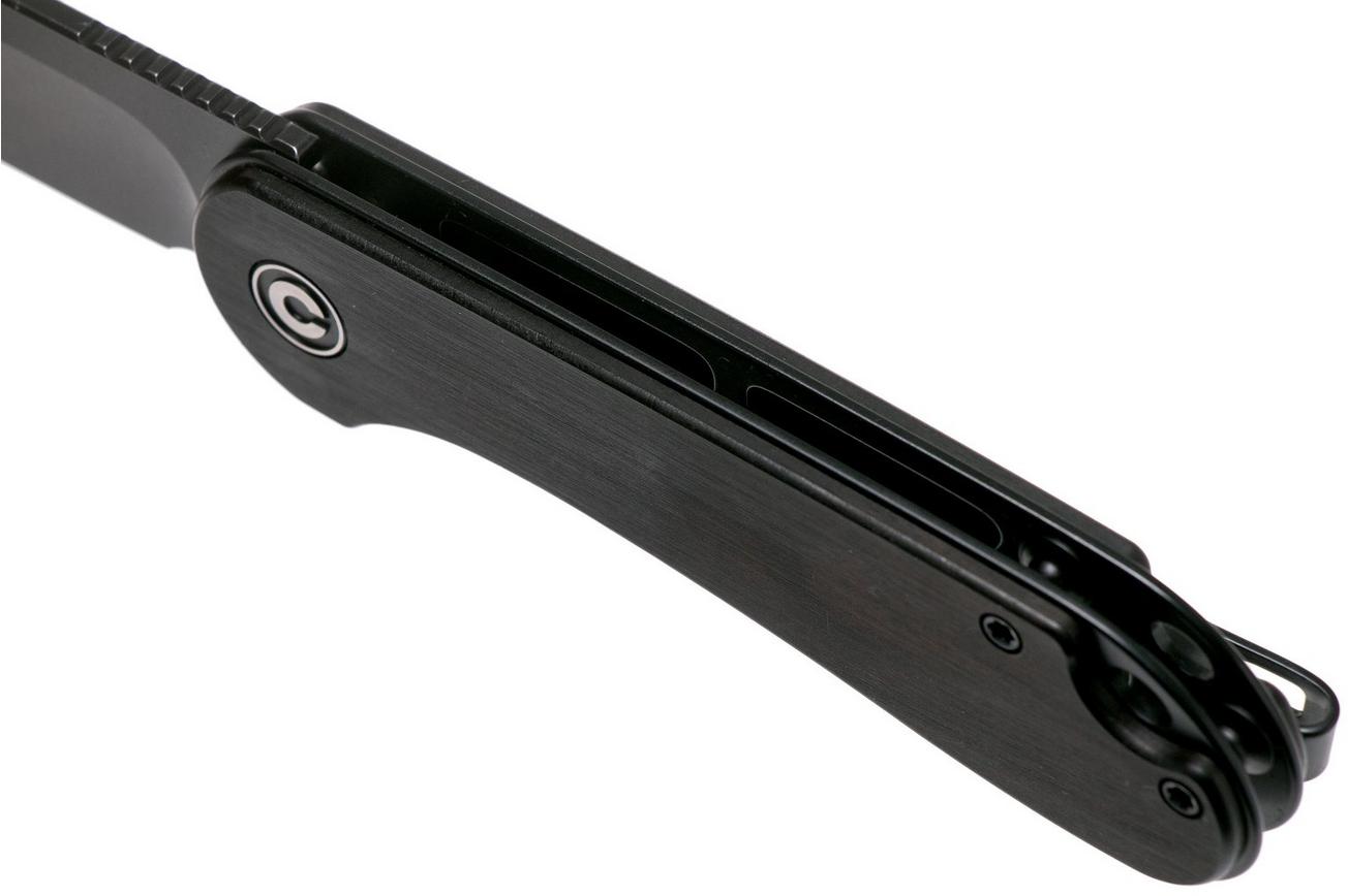 Civivi Elementum C907W Black, Black Ebony zakmes