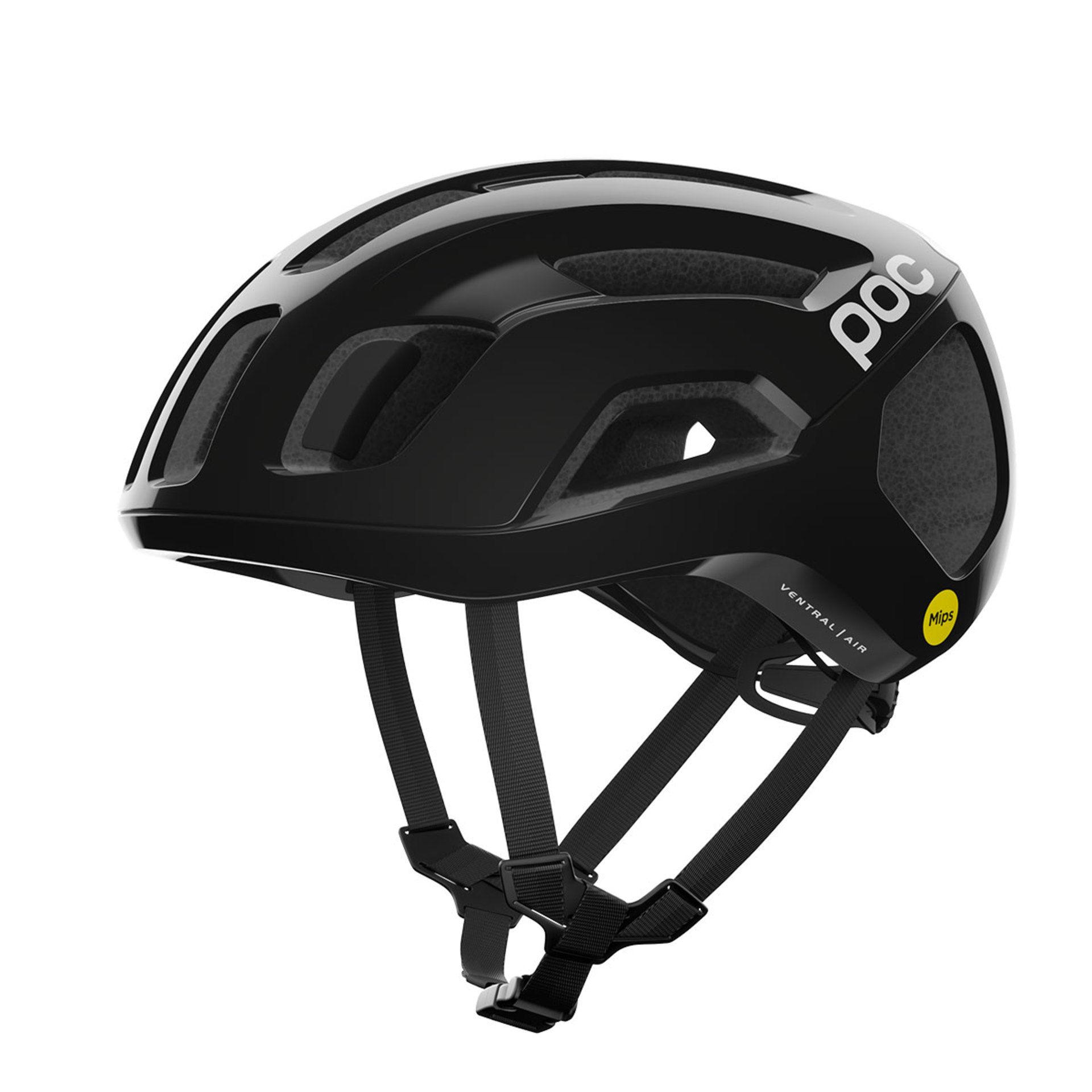 POC Ventral Air MIPS Race Fietshelm Zwart