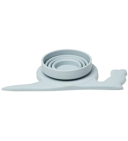 Scrunch Foldbar Regnvandsm?ler - 21x11 cm - Silikone - Duck Egg