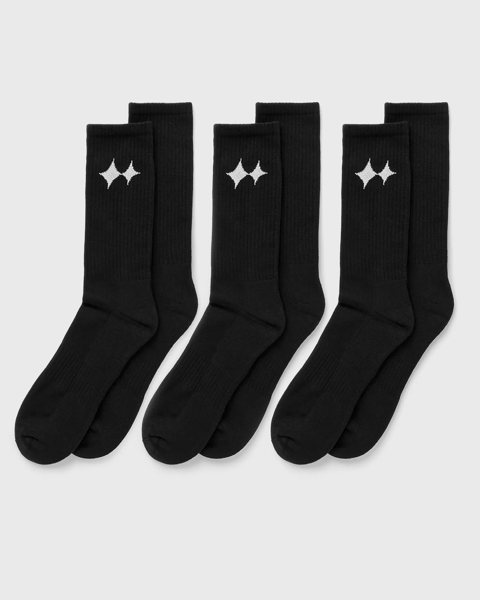 BSTN Brand BSTN Cushioned Crew Socks Three Pack