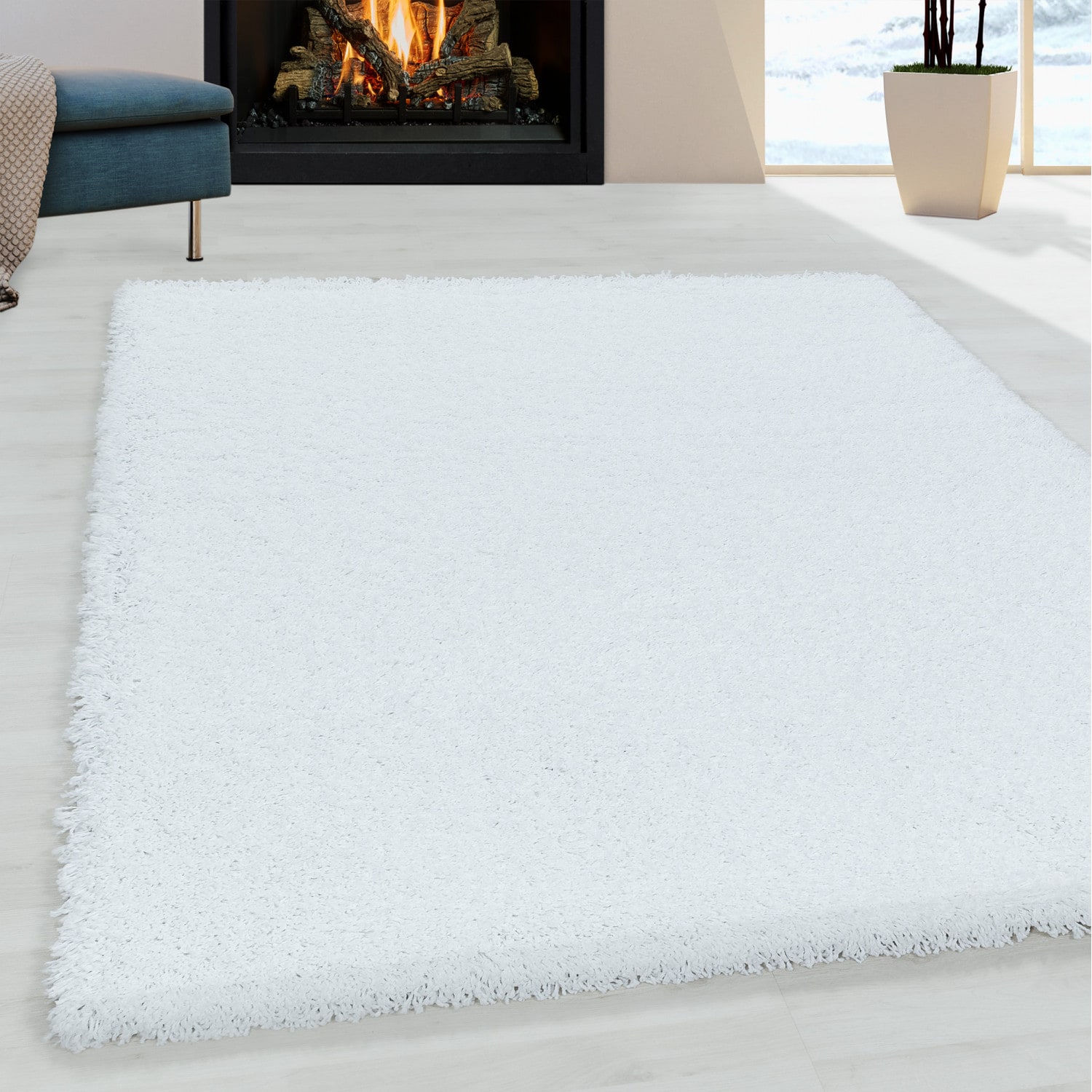 Wunderschöne Shaggy Hochflor Langflor 30mm Shaggy Teppich in Verschiedene Farben
