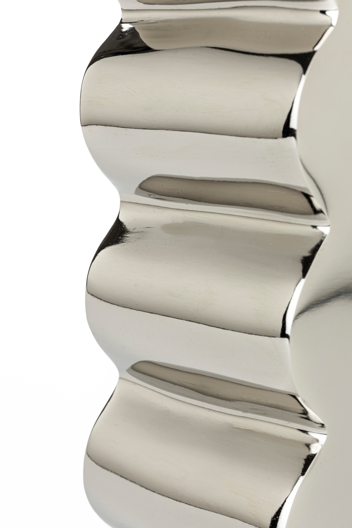 Vaas CURVES L SHINY zilver