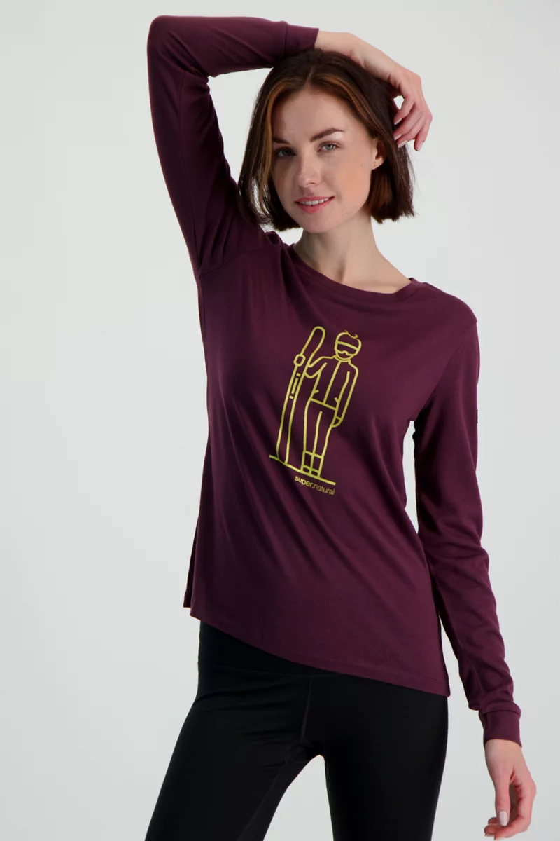 super.natural Skianto Damen Longsleeve
