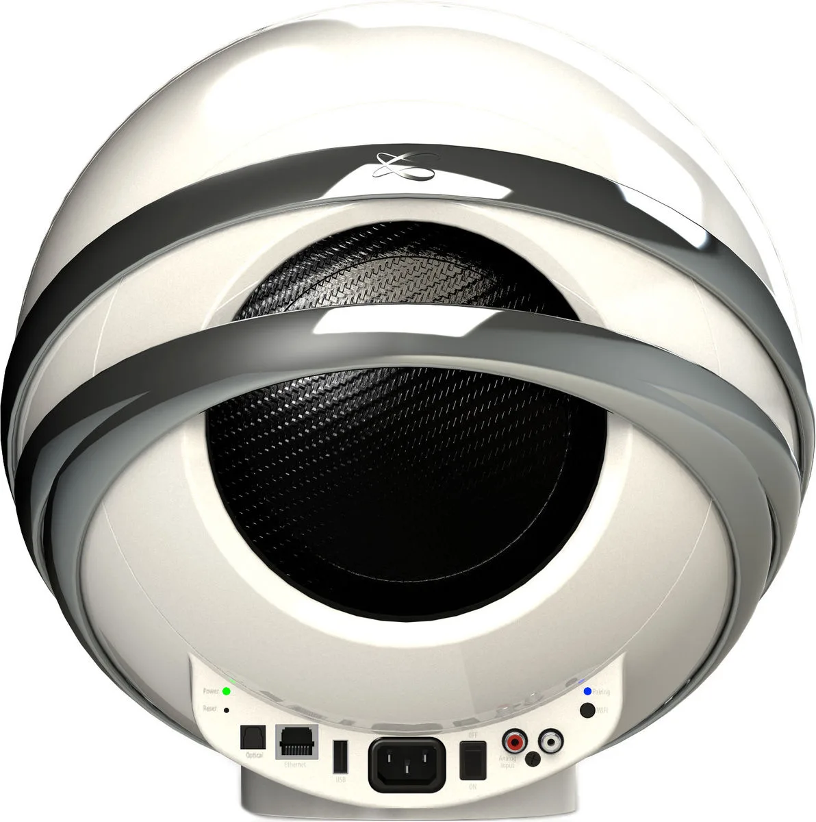 Cabasse The Pearl Blanc laqué Enceintes sans fil hi-fi