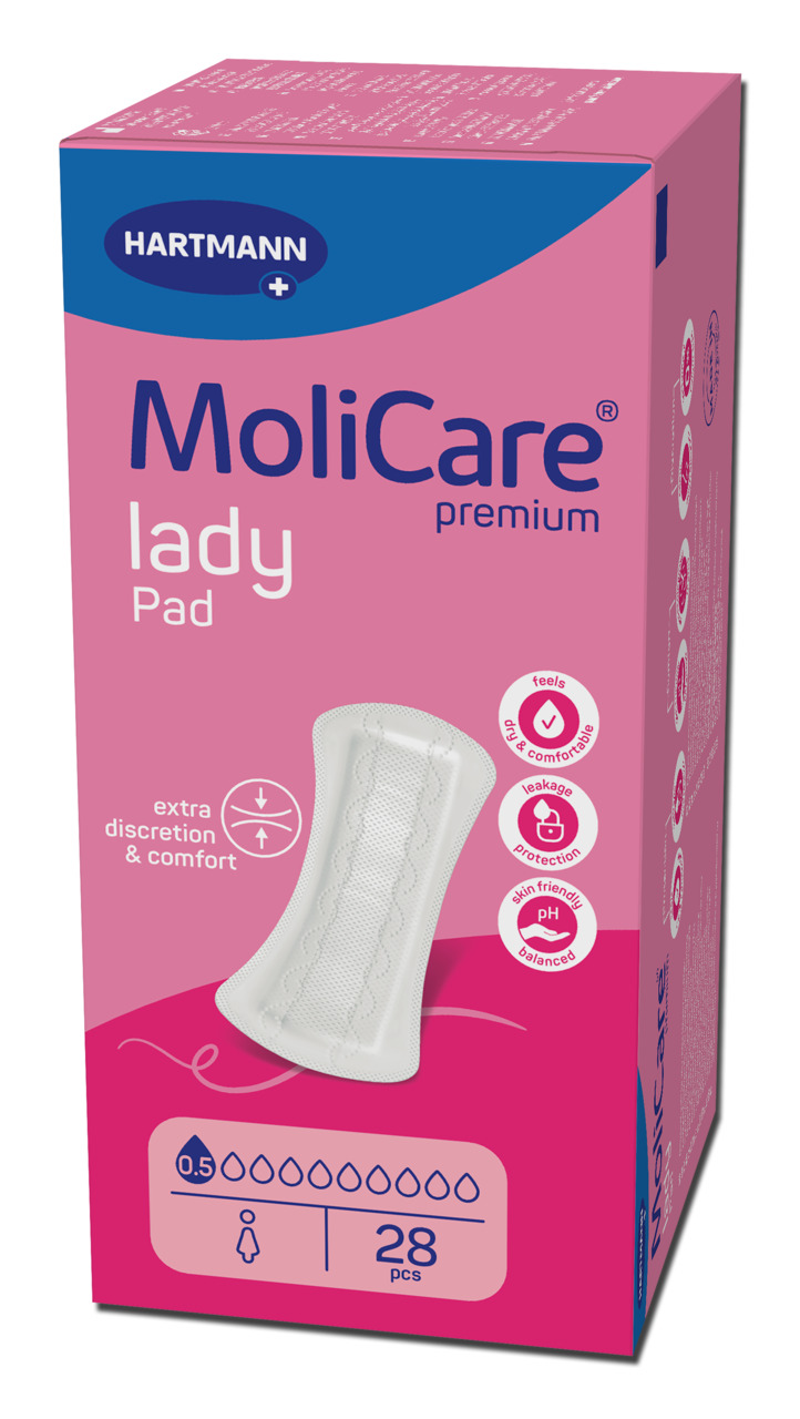 MOLICARE Premium Lady Pad<br>28 Stück, 0.5 Tropfen