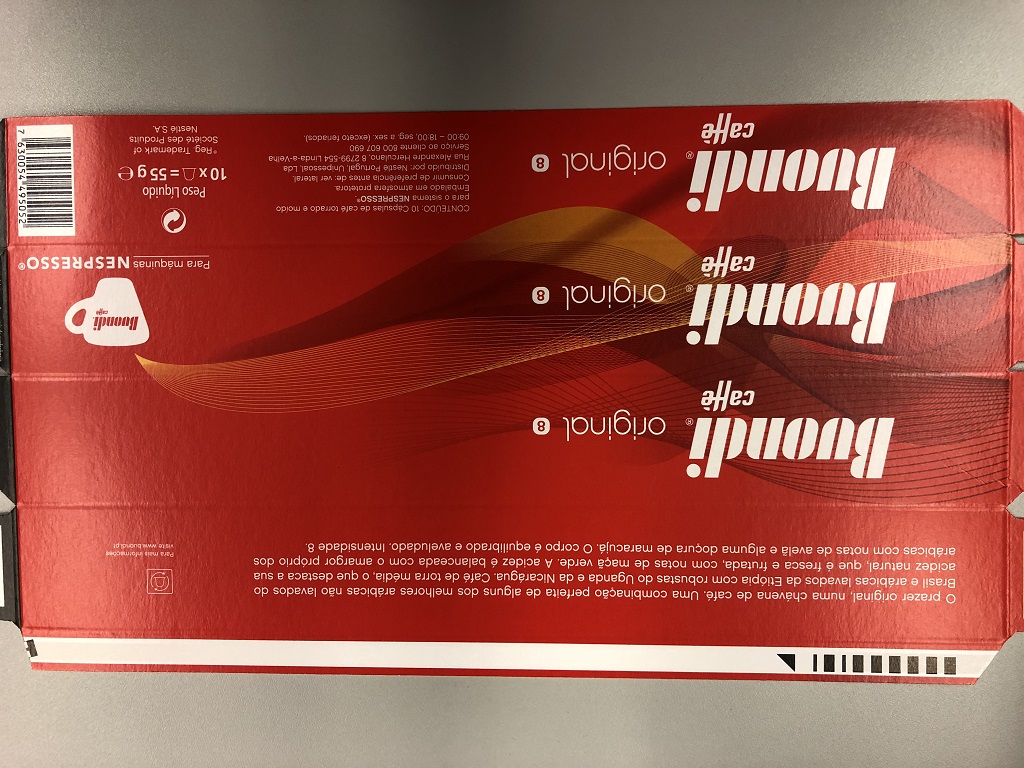 CÁPSULAS BUONDI CAFÉ NSP ORIGINAL 8 10UN