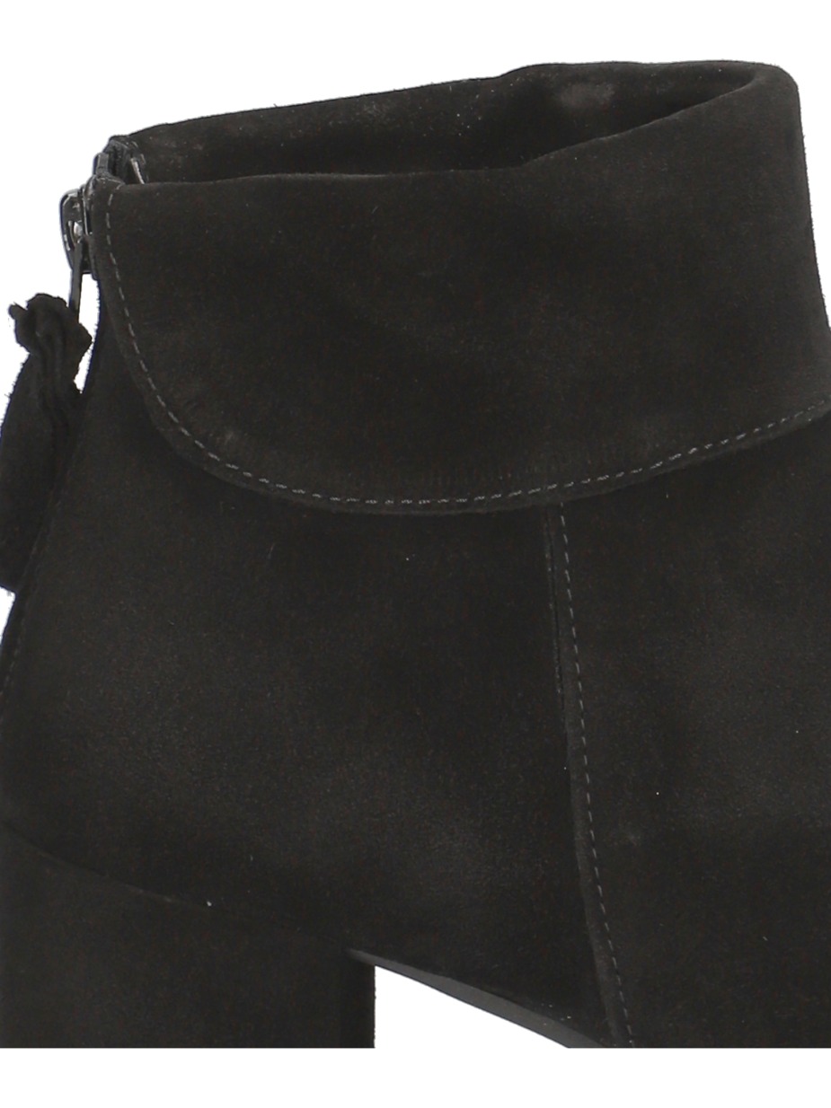 Veloursleder Stiefelette