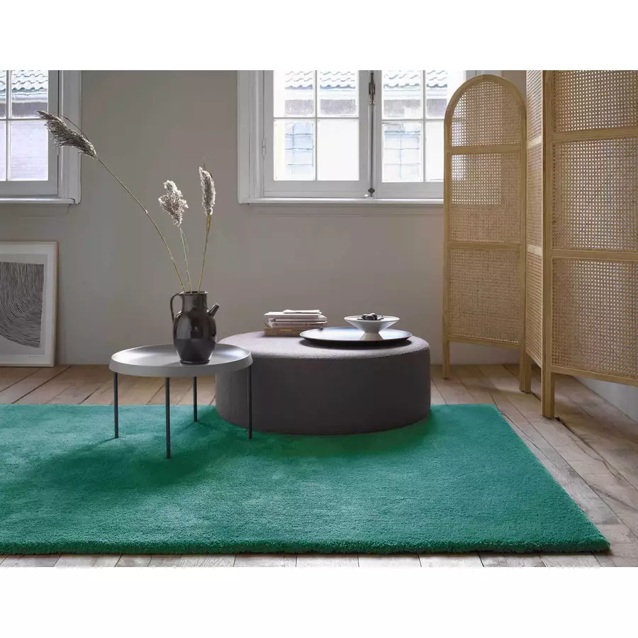Esprit Hochflorteppich #relaxx smaragd grün