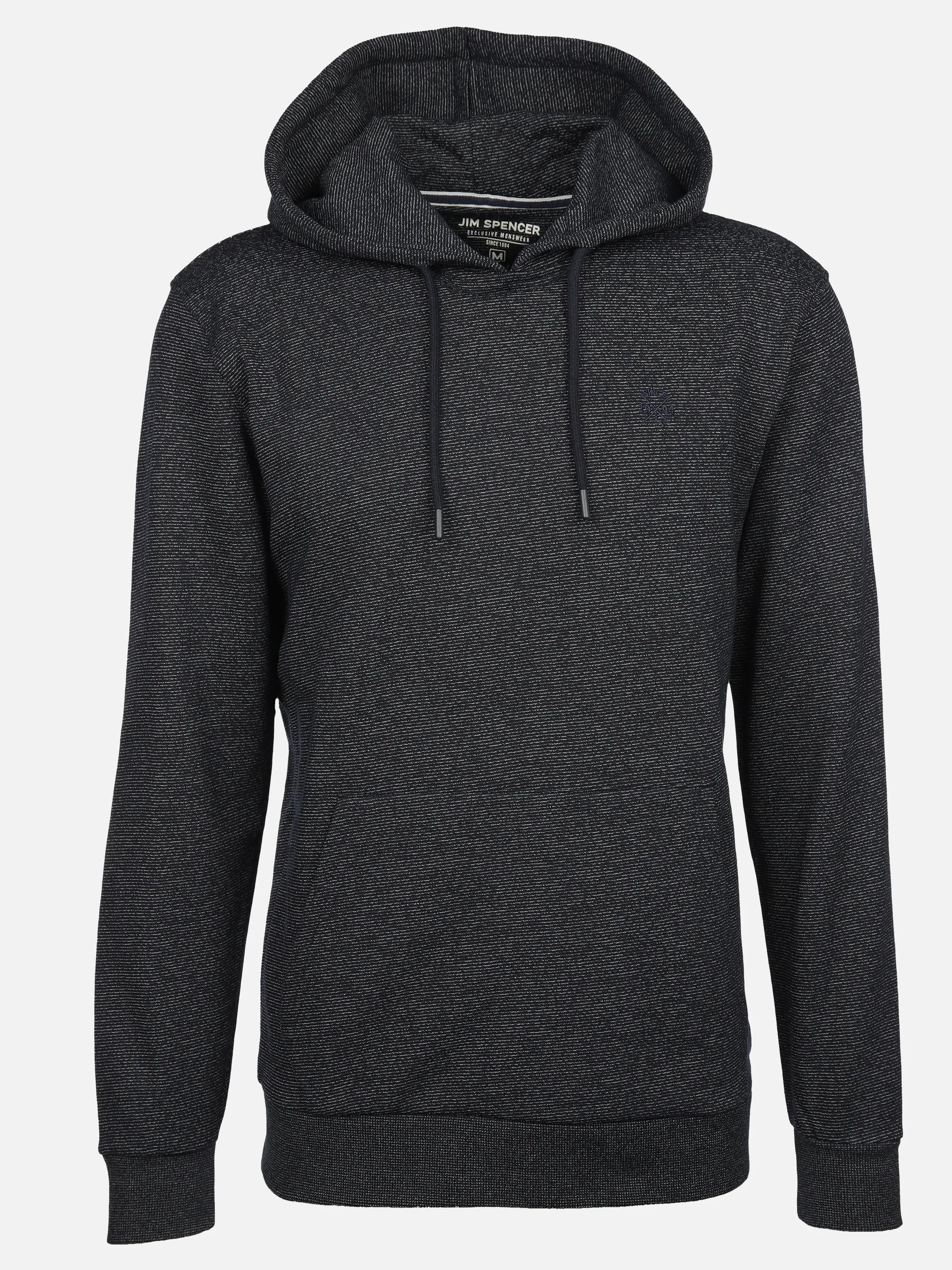 Herren Hoodie in melierter Optik