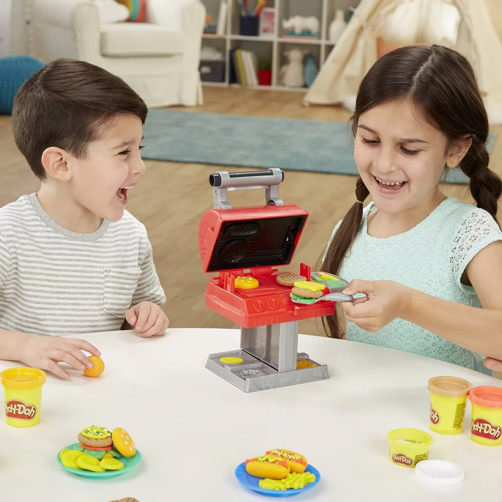 PLAY DOH KITCHEN CREATIONS ROI DU GRILL