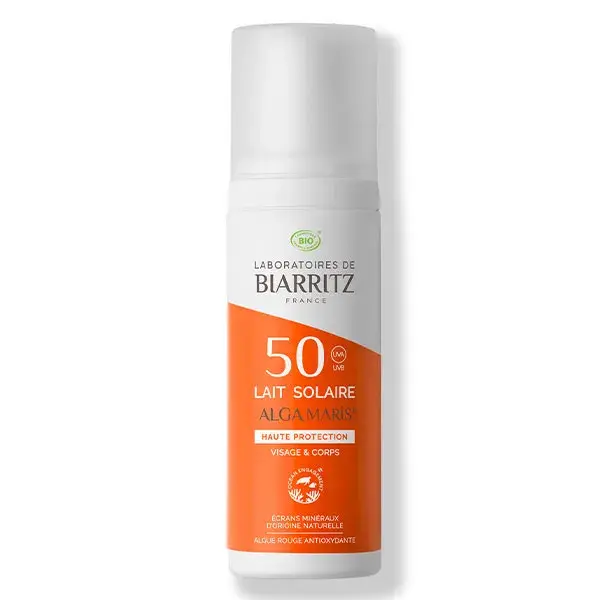 Laboratoires de Biarritz Leite Solar FPS50 Orgânico 100ml