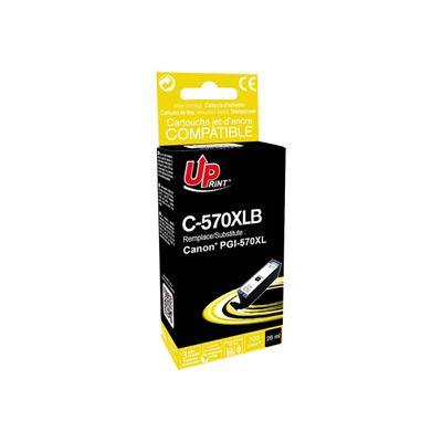 Cartouche compatible Canon PGI-570XL - noir photo - Uprint